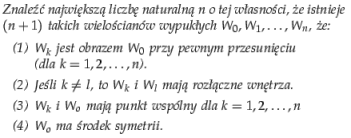Treść zadania olimpijskiego