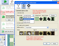 SmTuning configuration screen